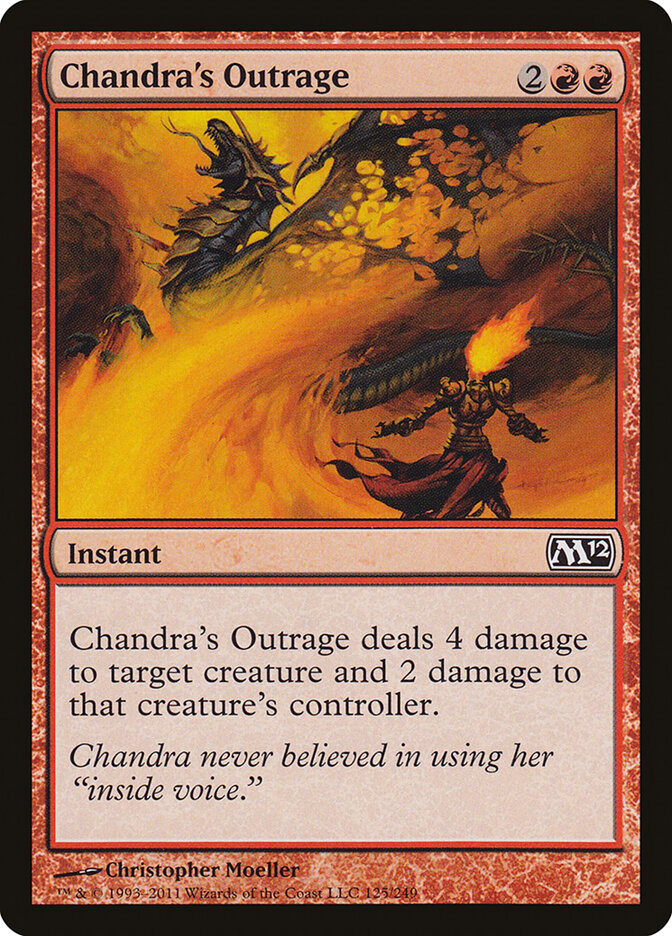 Chandra's Outrage, Magic 2012 · 125/249