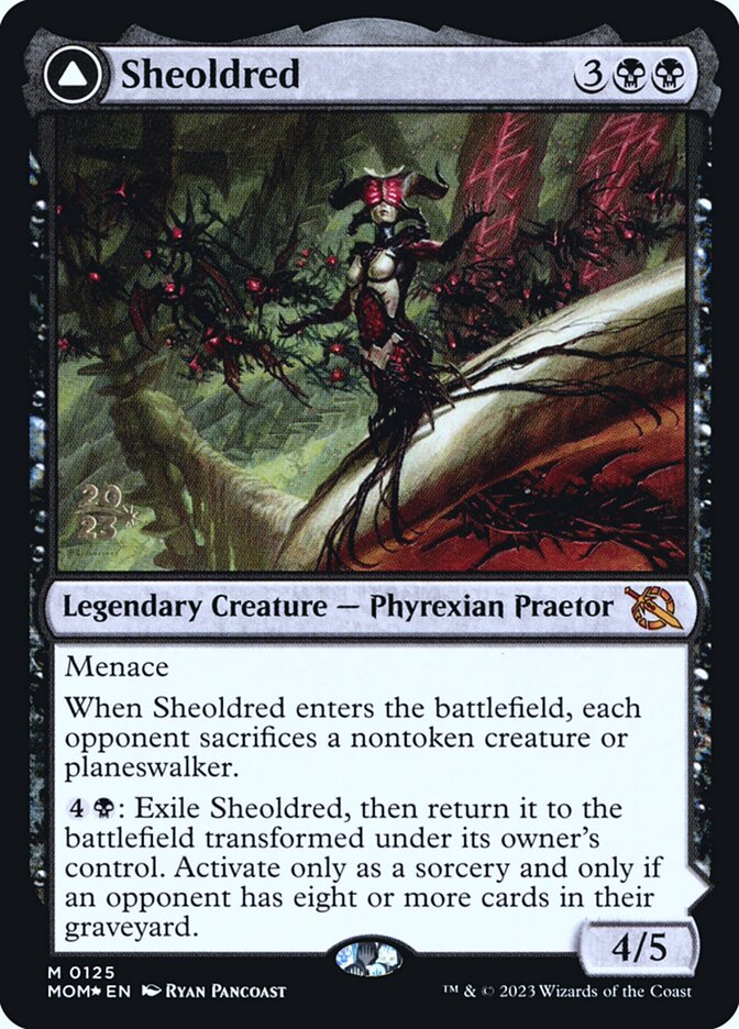 Sheoldred // The True Scriptures, March of the Machine Promos · 0125
