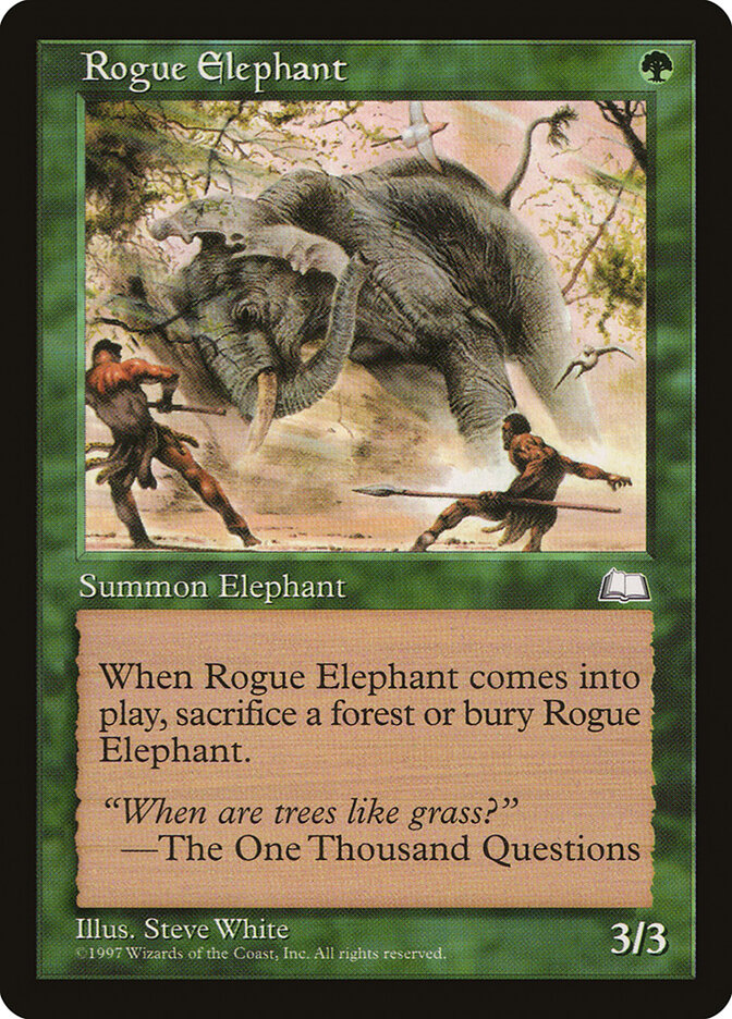 Rogue Elephant, Weatherlight · 139