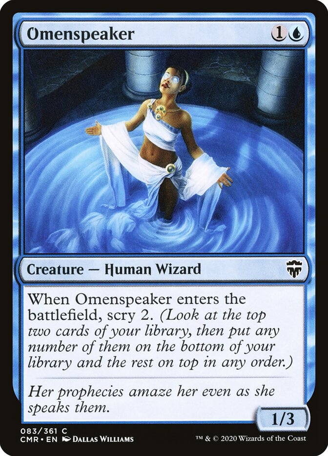 Omenspeaker, Commander Legends · 083/361