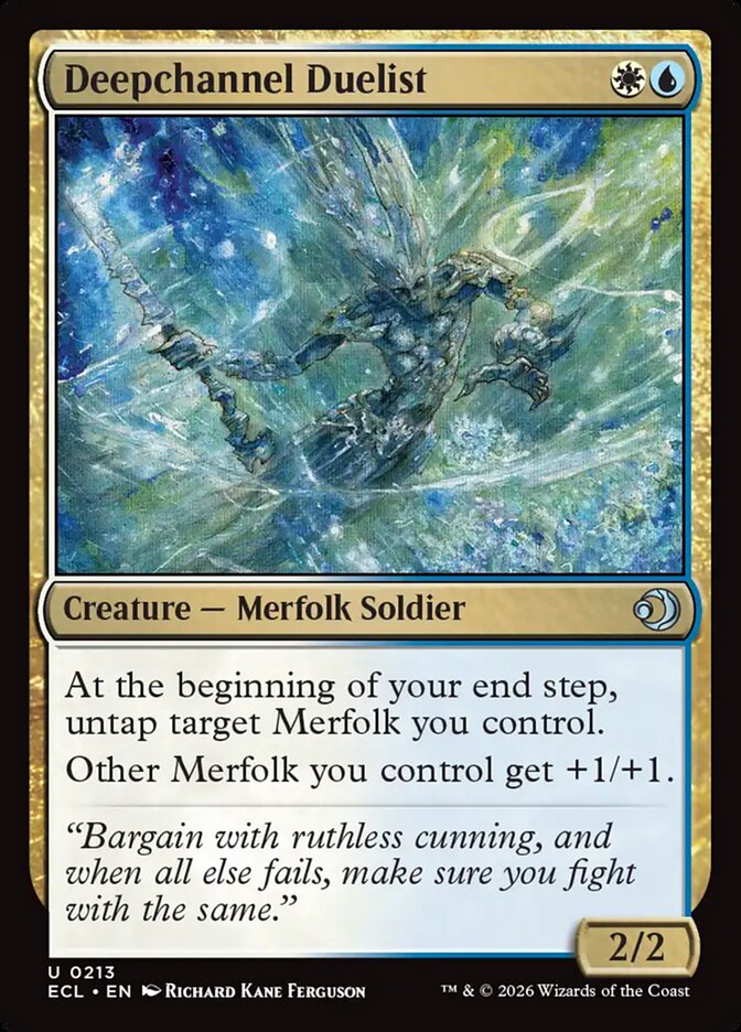 Deepchannel Duelist, Lorwyn Eclipsed · 0213