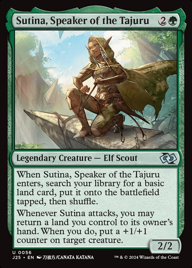 Sutina, Speaker of the Tajuru, Foundations Jumpstart · 0056