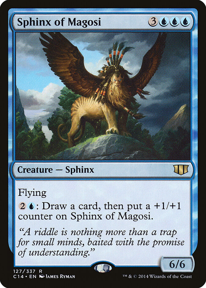 Sphinx of Magosi, Commander 2014 · 127/337