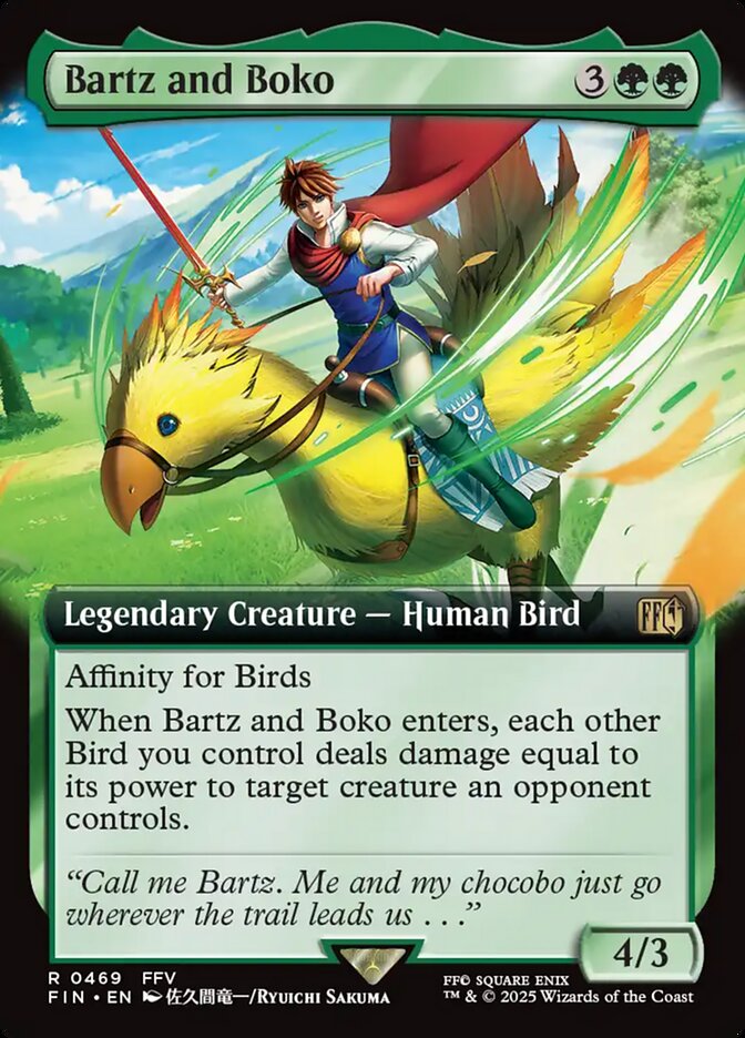 Bartz and Boko, Final Fantasy · 0469