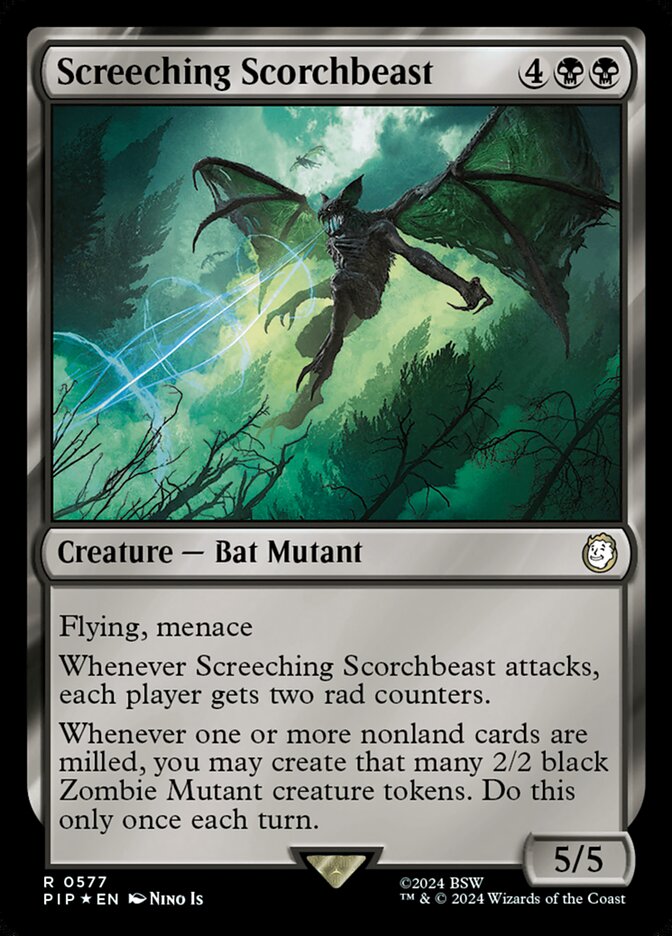 Screeching Scorchbeast, Fallout · 0577