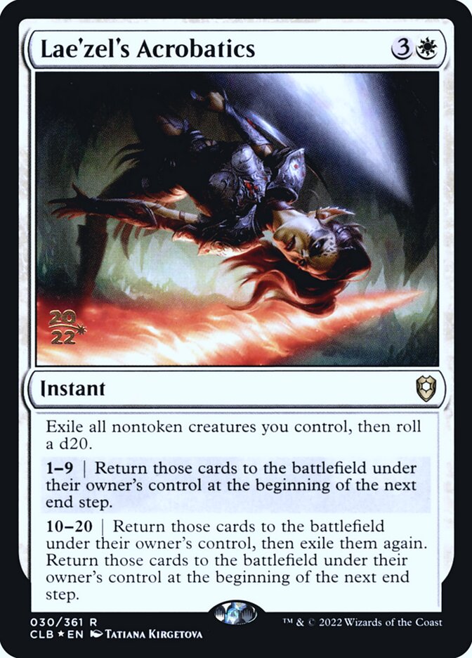Lae'zel's Acrobatics, Battle for Baldur's Gate Promos · 030/361