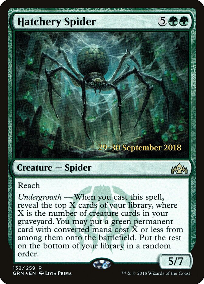Hatchery Spider, Guilds of Ravnica Promos · 132/259