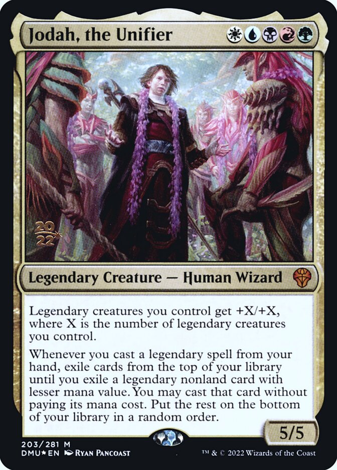 Jodah, the Unifier, Dominaria United Promos · 203/281