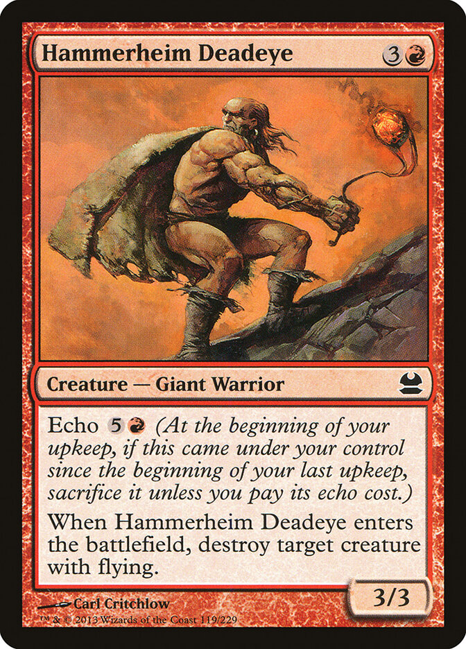 Hammerheim Deadeye, Modern Masters · 119/229