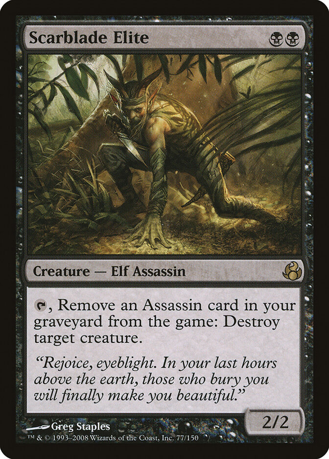 Scarblade Elite, Morningtide · 77/150