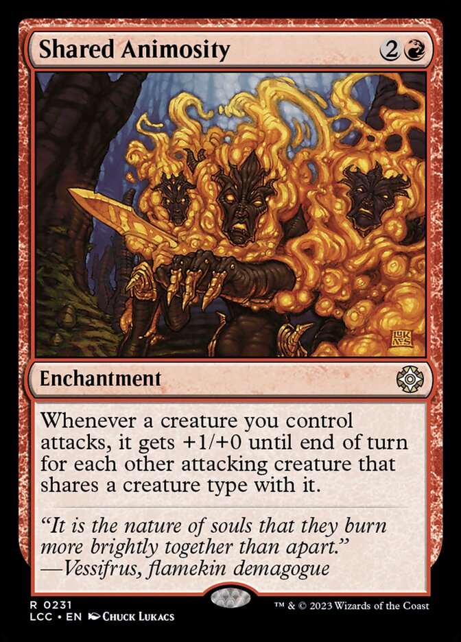 Shared Animosity, The Lost Caverns of Ixalan Commander · 0231