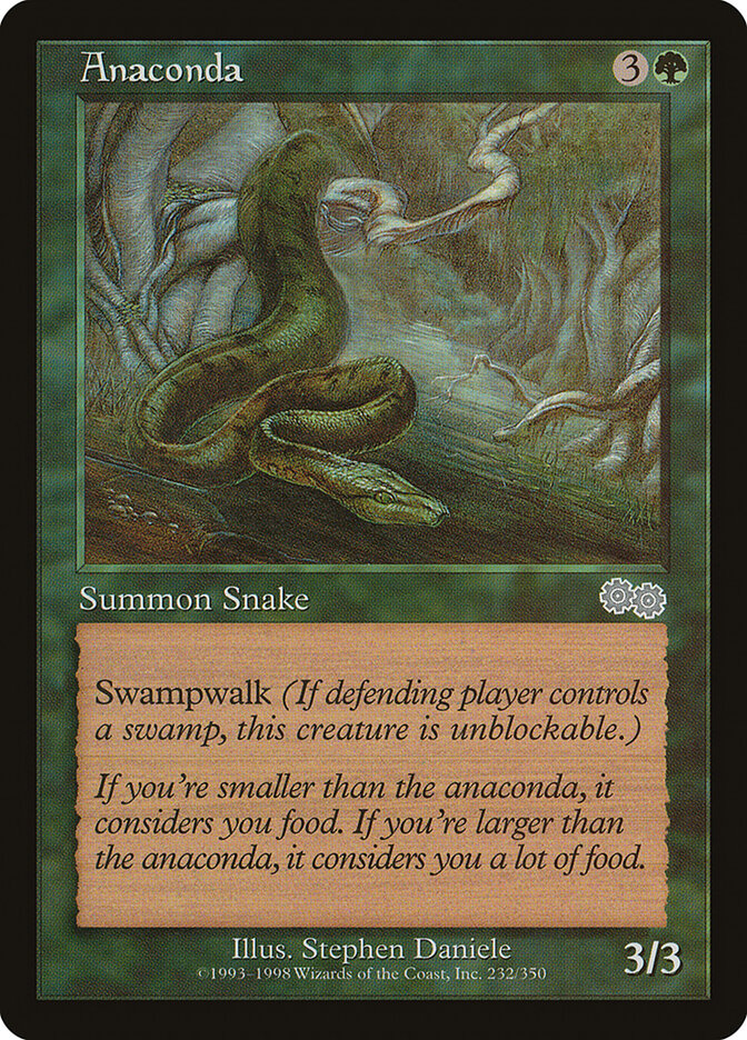 Anaconda, Urza's Saga · 232/350