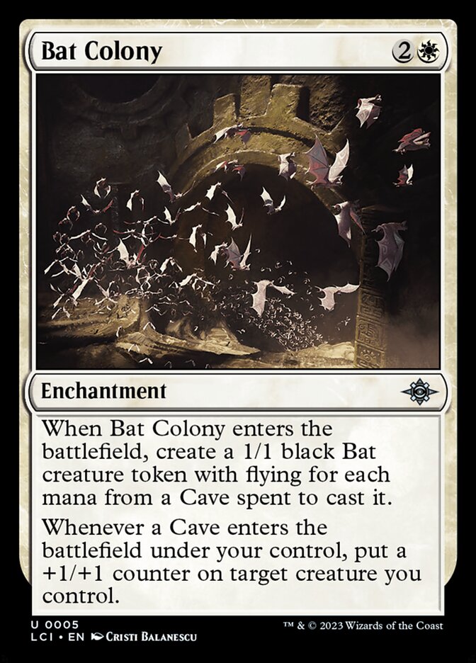 Bat Colony, The Lost Caverns of Ixalan · 0005