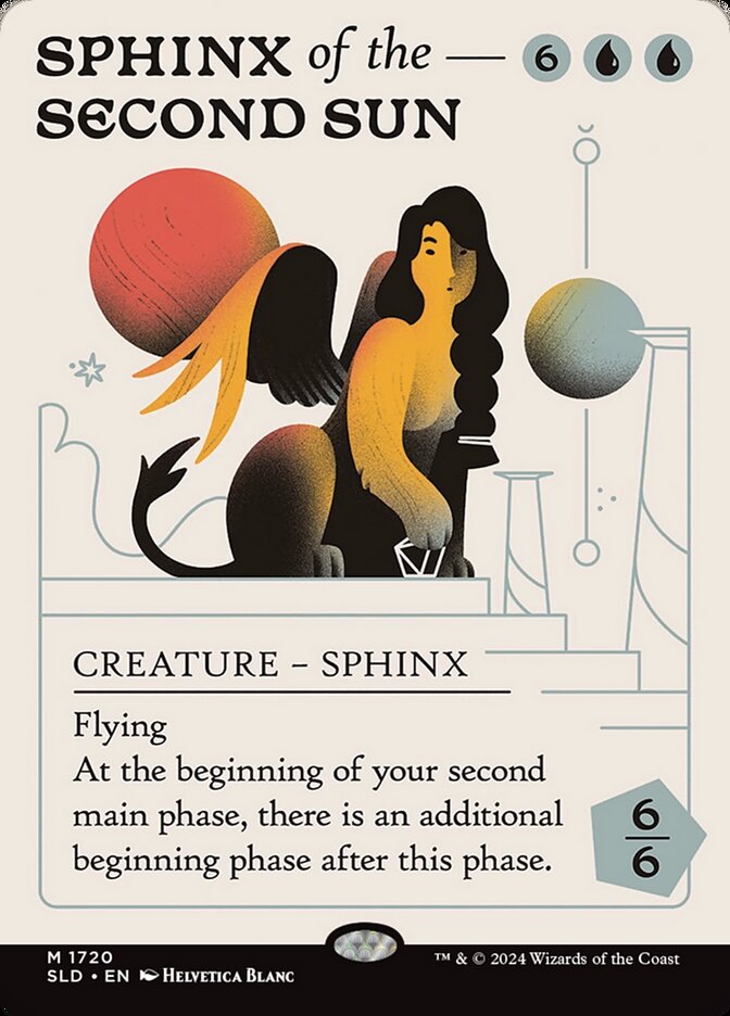 Sphinx of the Second Sun, Secret Lair Drop · 1720