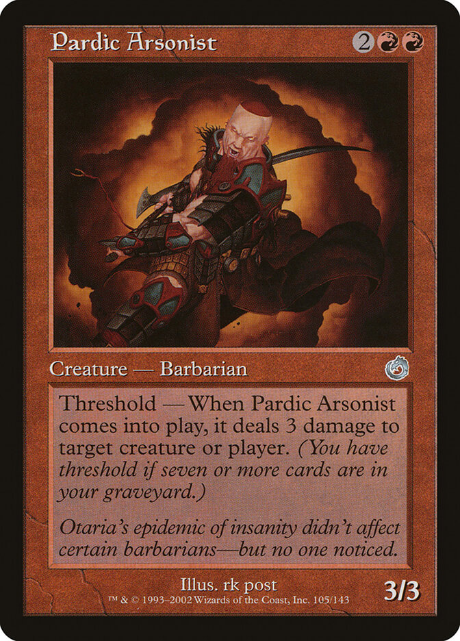 Pardic Arsonist, Torment · 105/143