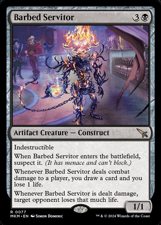 Barbed Servitor, Murders at Karlov Manor · 0077