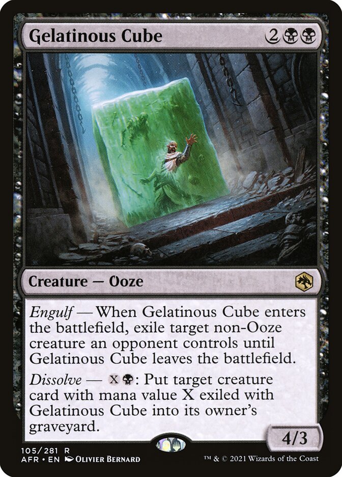Gelatinous Cube, Adventures in the Forgotten Realms · 105/281