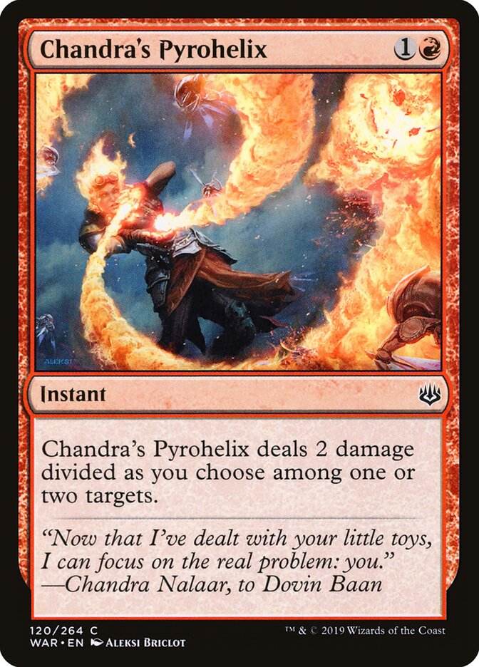 Chandra's Pyrohelix, War of the Spark · 120/264