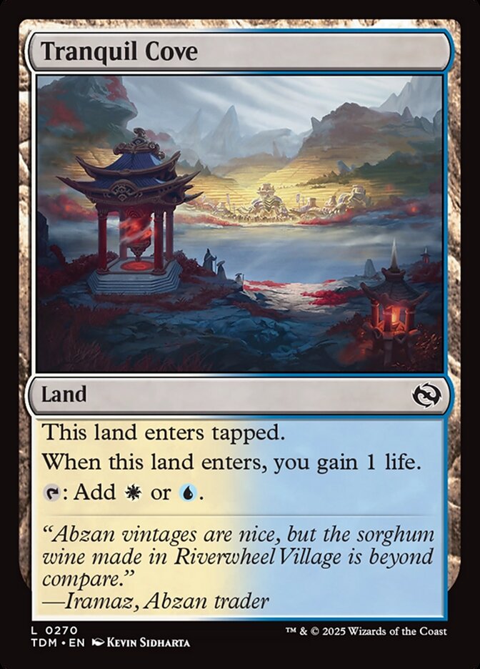 Tranquil Cove, Tarkir: Dragonstorm · 0270