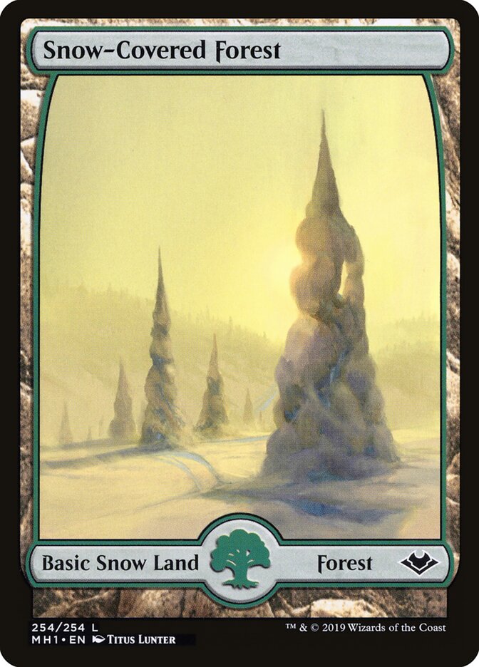Snow-Covered Forest, Modern Horizons · 254/254