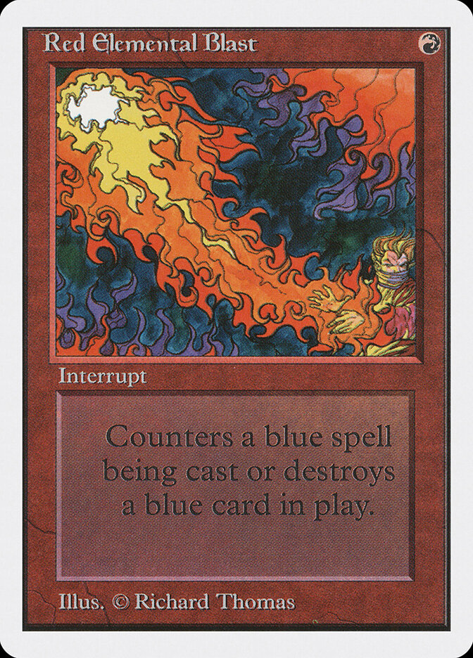 Red Elemental Blast, Unlimited Edition · 170