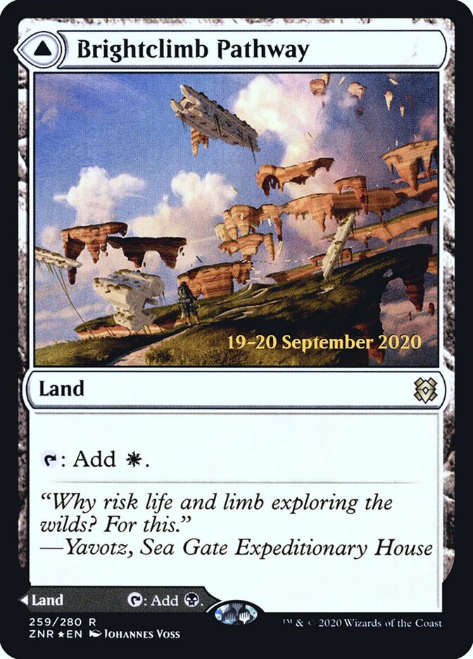 Brightclimb Pathway // Grimclimb Pathway, Zendikar Rising Promos · 259/280
