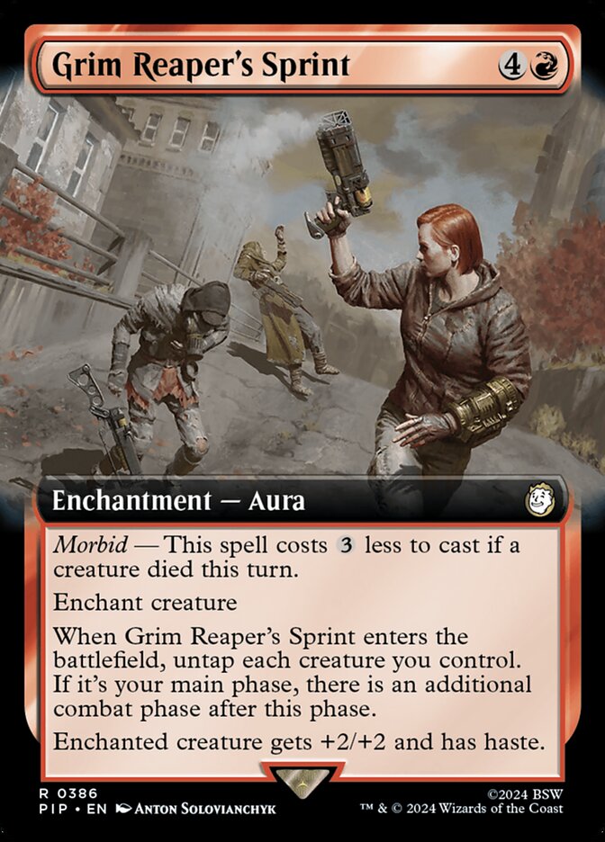 Grim Reaper's Sprint, Fallout · 0386