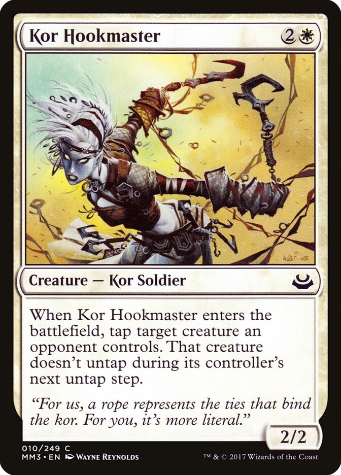 Kor Hookmaster, Modern Masters 2017 · 010/249