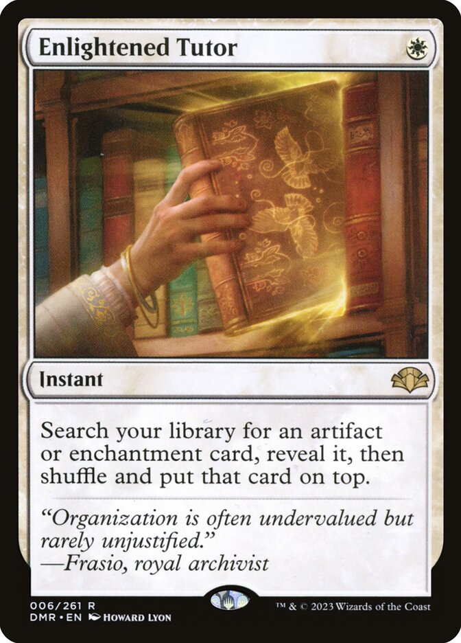 Enlightened Tutor, Dominaria Remastered · 006/261