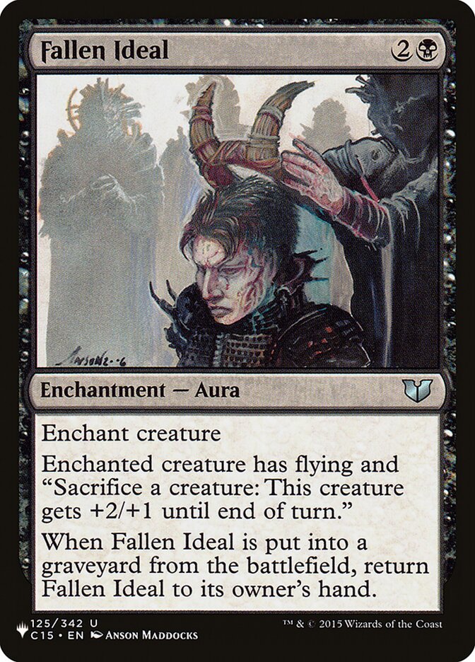 Fallen Ideal, The List · c15-125