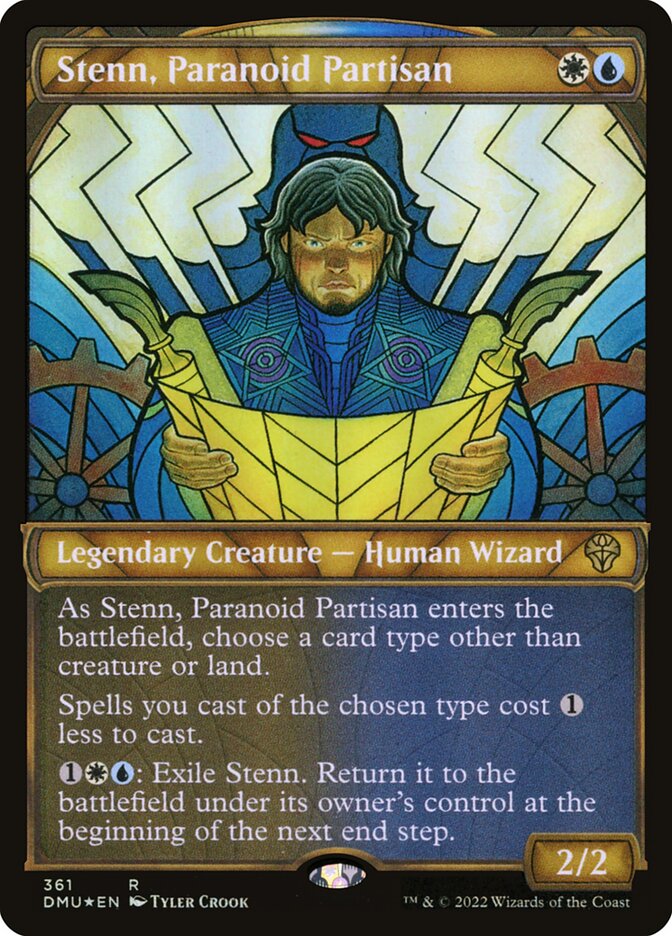 Stenn, Paranoid Partisan, Dominaria United · 361