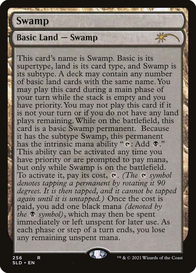 Swamp, Secret Lair Drop · 256