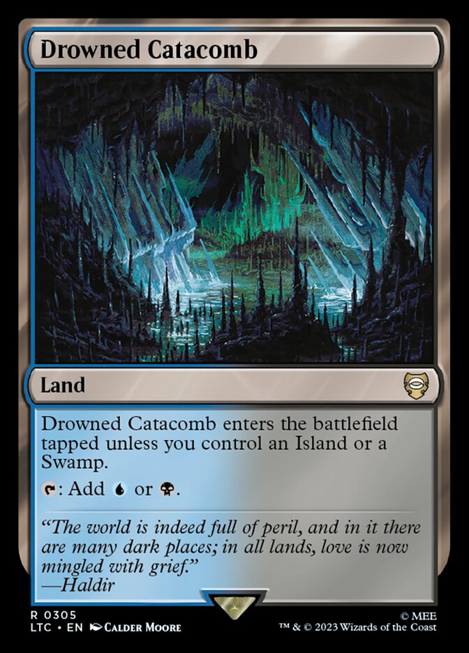 Drowned Catacomb, Tales of Middle-earth Commander · 0305