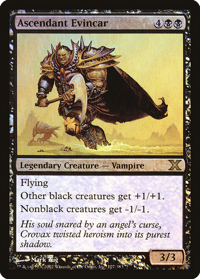 Ascendant Evincar, Tenth Edition · 127-star