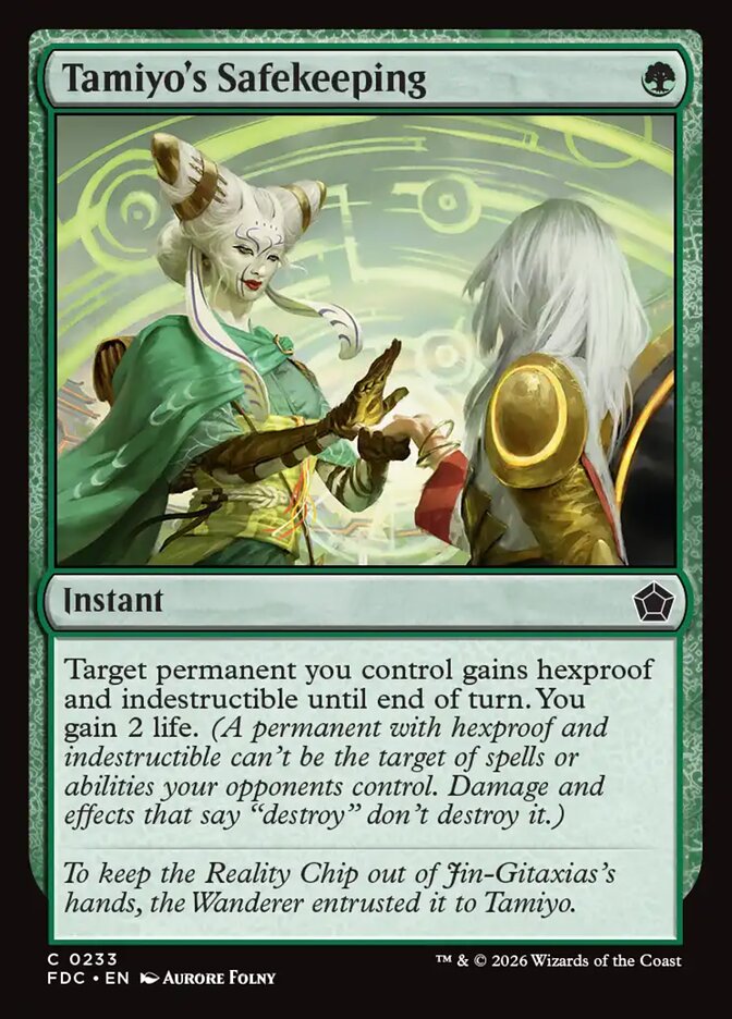 Tamiyo's Safekeeping, Foundations Commander · 0233