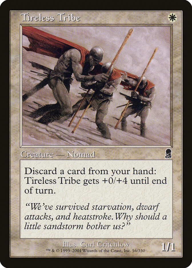 Tireless Tribe, Odyssey · 56/350