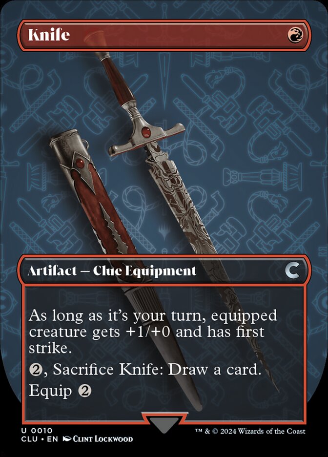 Knife, Ravnica: Clue Edition · 0010