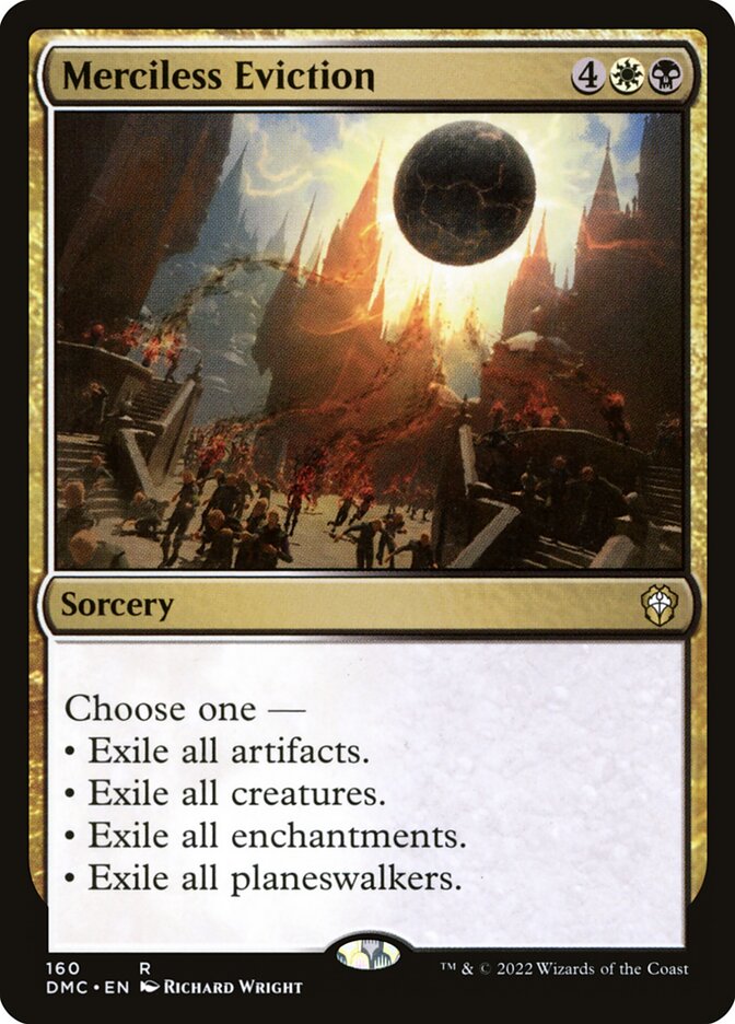 Merciless Eviction, Dominaria United Commander · 160
