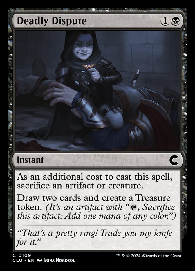 Deadly Dispute, Ravnica: Clue Edition · 0109