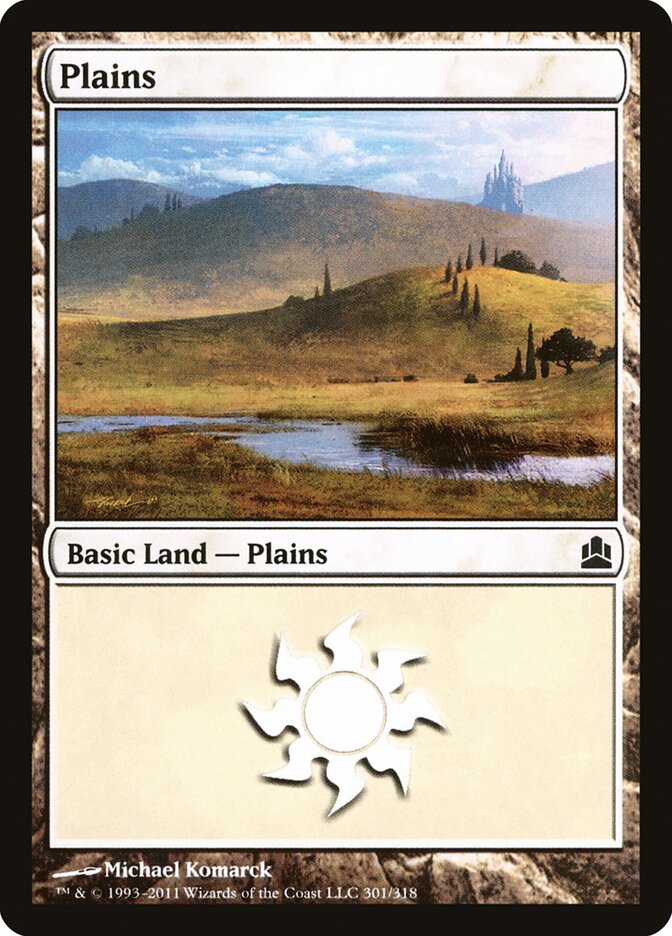 Plains, Commander 2011 · 301/318
