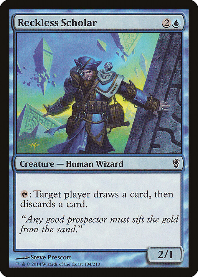 Reckless Scholar, Conspiracy · 104/210