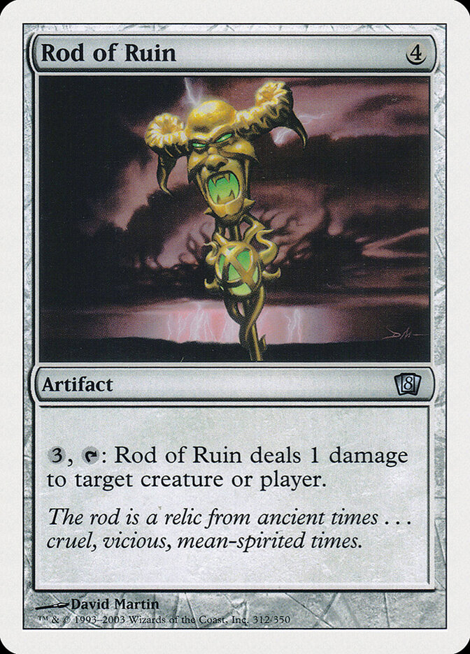 Rod of Ruin, Eighth Edition · 312/350