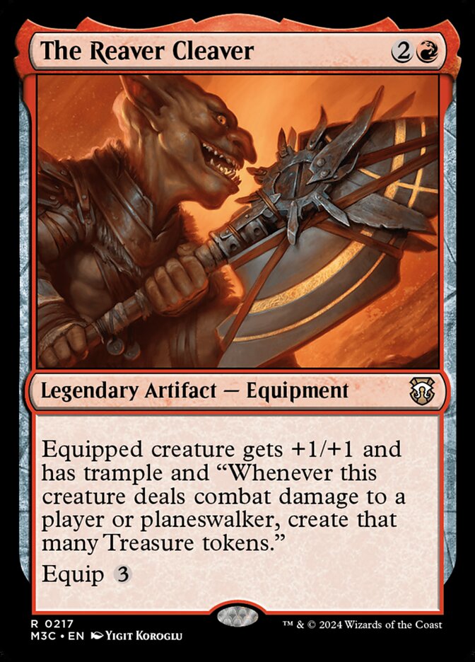 The Reaver Cleaver, Modern Horizons 3 Commander · 0217