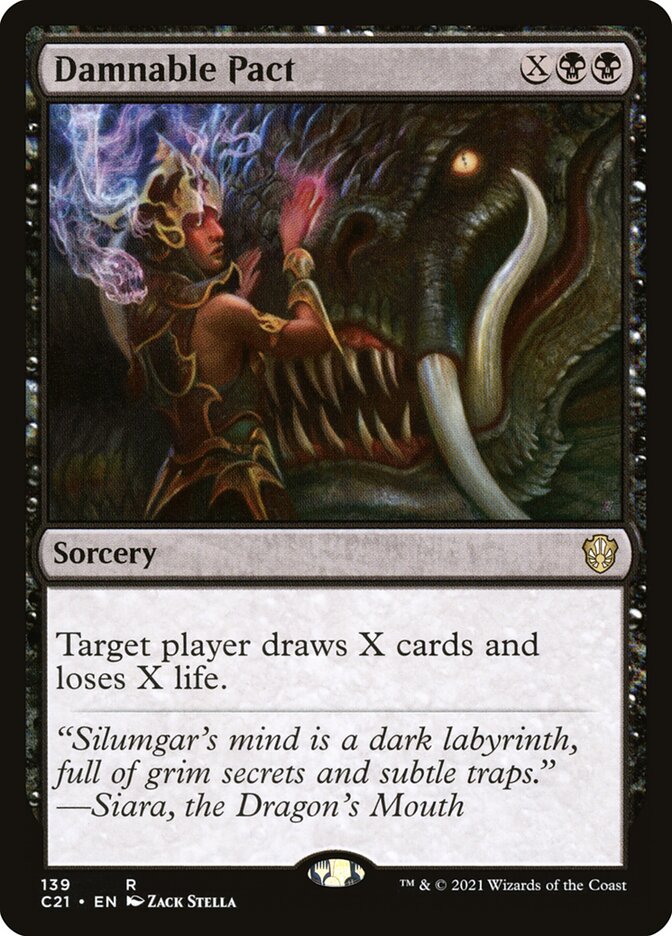 Damnable Pact, Commander 2021 · 139