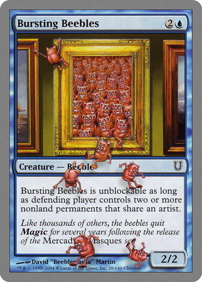 Bursting Beebles, Unhinged · 28/140