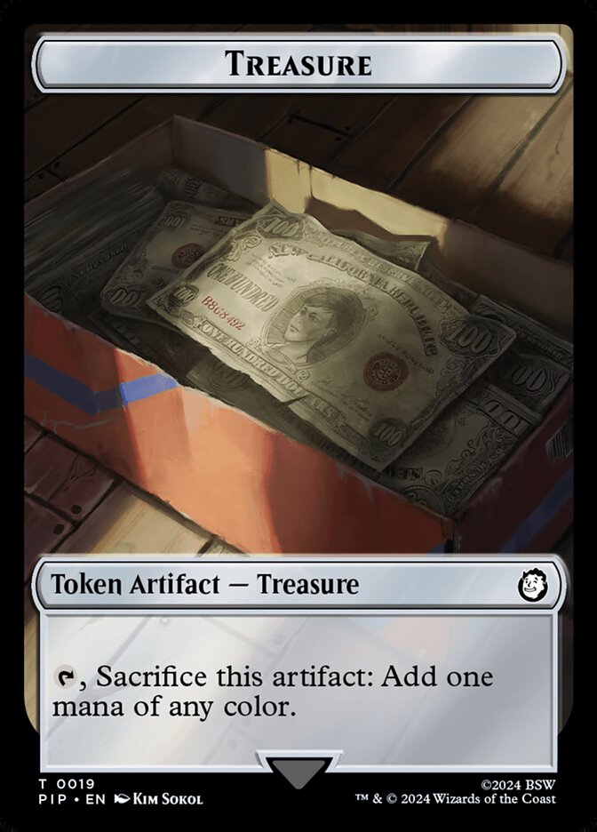 Treasure, Fallout Tokens · 0019