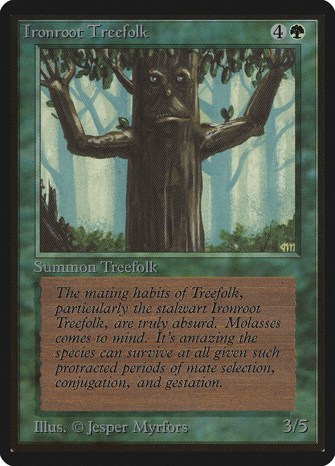 Ironroot Treefolk, Limited Edition Beta · 204