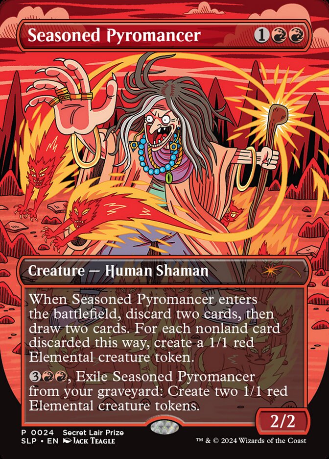 Seasoned Pyromancer, Secret Lair Promo · 024