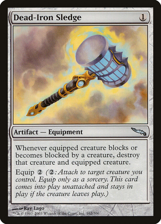 Dead-Iron Sledge, Mirrodin · 162/306