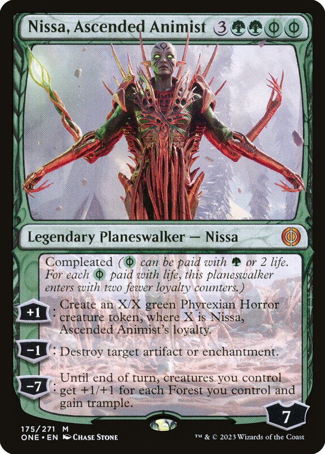 Nissa, Ascended Animist, Phyrexia: All Will Be One · 175/271